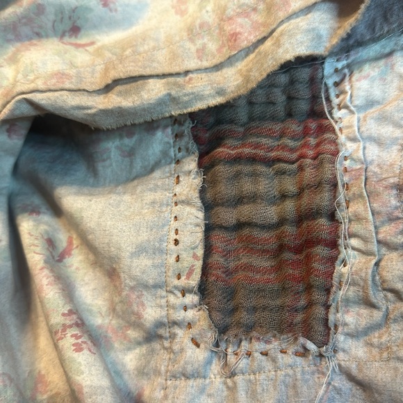 1 LEFT // very long summer weight mended scarf - Picture 11 of 13